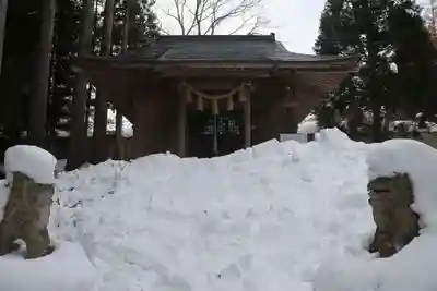荒人神社・清神社の本殿・本堂