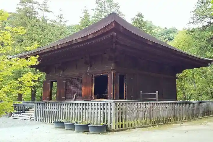 白水阿弥陀堂の本殿・本堂