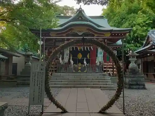 南沢氷川神社の本殿・本堂