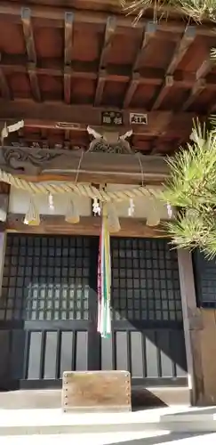 長沼白山神社の本殿・本堂