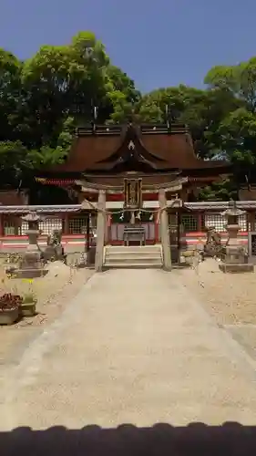 錦織神社の本殿