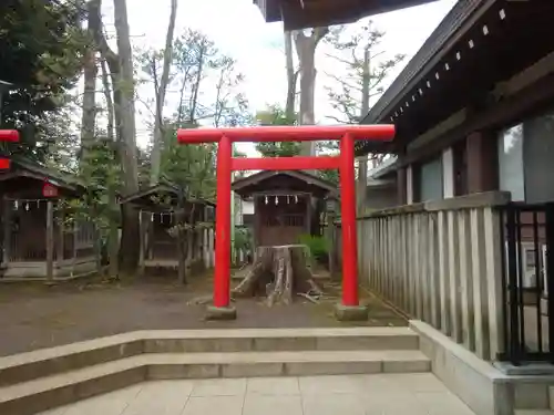 井草八幡宮の鳥居