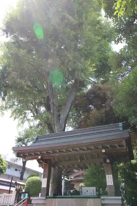 桐ヶ谷氷川神社の手水舎