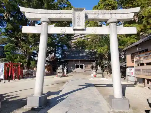 菅生神社の鳥居