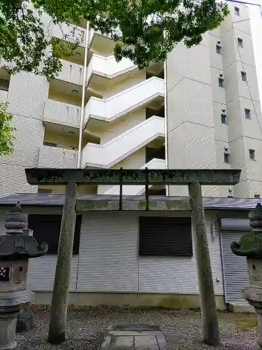 西町神社の鳥居