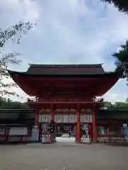 賀茂御祖神社（下鴨神社）の山門