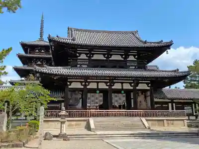 法隆寺の山門・神門