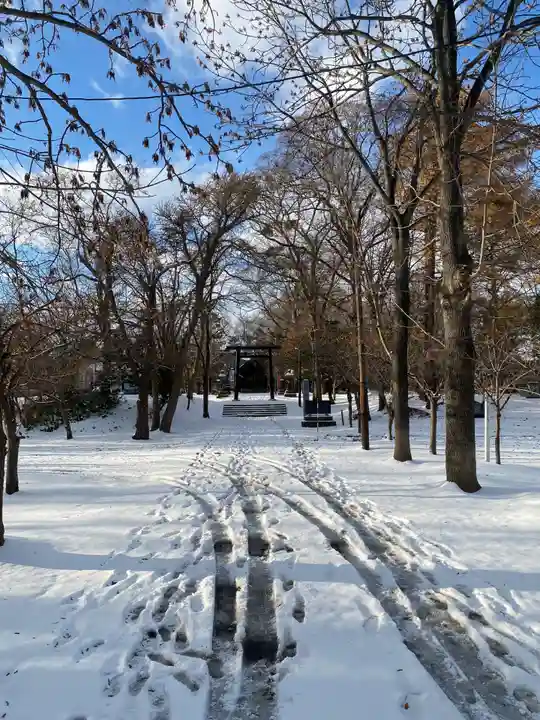 錦山天満宮の庭園