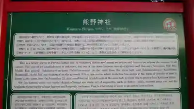 熊野神社の歴史