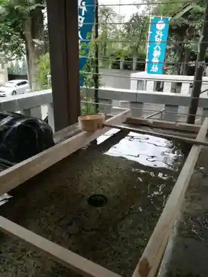 代田八幡神社の手水舎