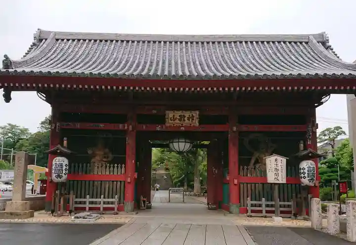 護国寺の山門・神門