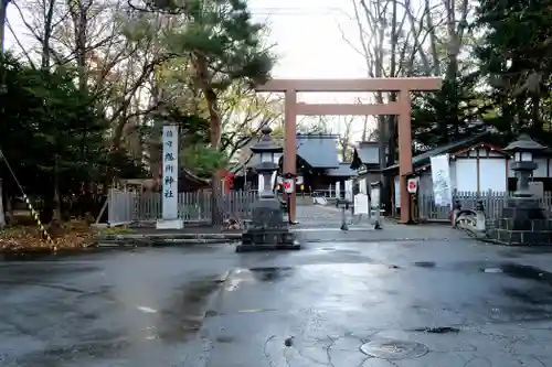 旭川神社の鳥居