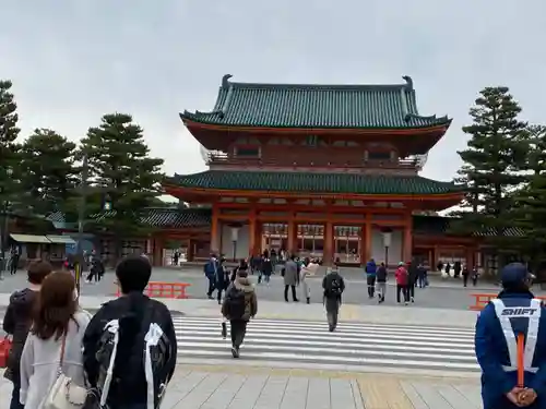 平安神宮の山門・神門
