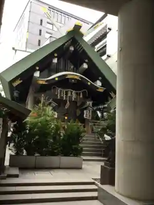 築土神社の本殿・本堂