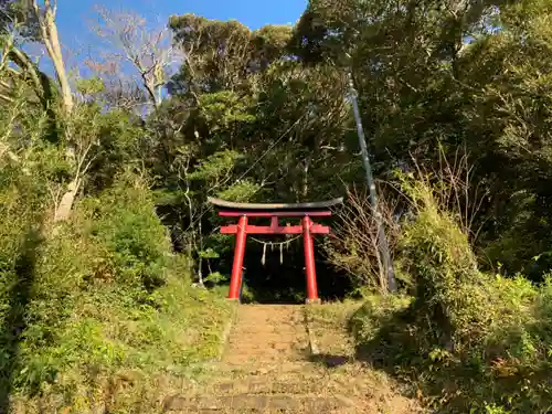 川戸神社の鳥居