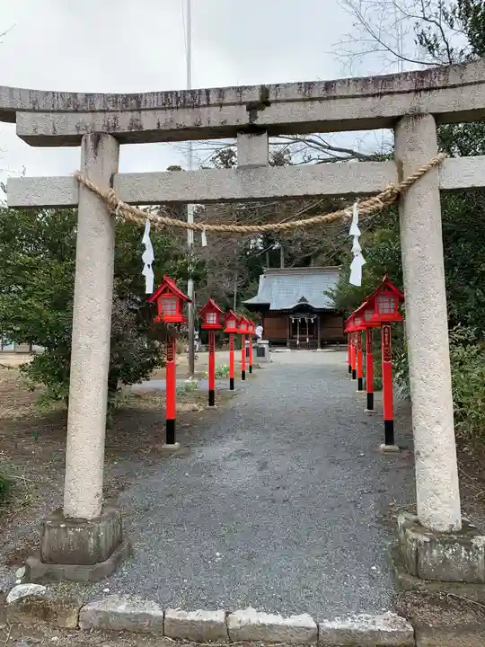 沼鉾神社の鳥居