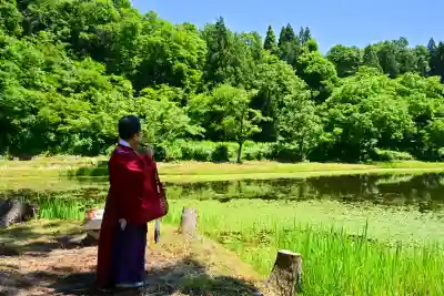 郡殿の池弁財天社(新潟県)