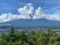 新倉富士浅間神社の景色