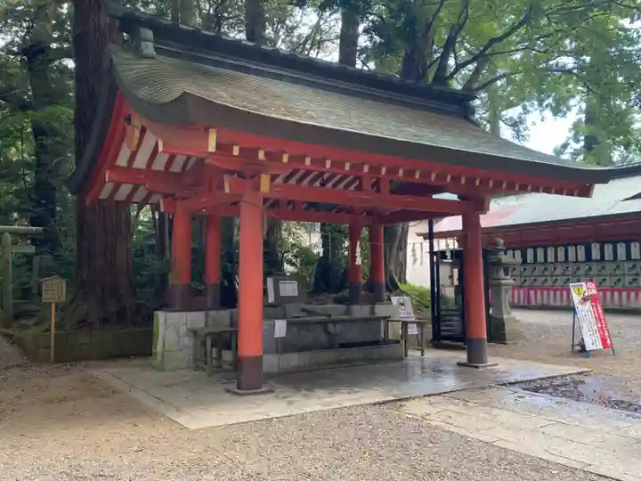鹿島神宮の手水舎
