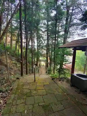 菅東山出世稲荷神社の手水舎