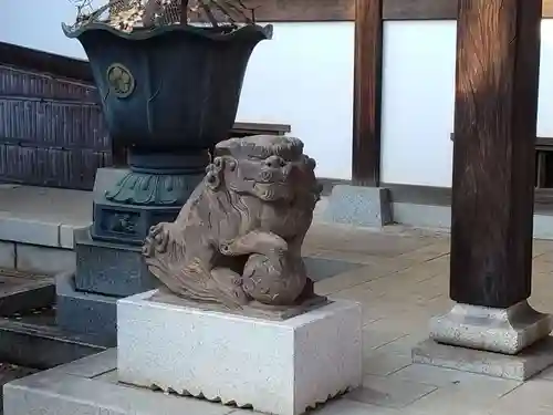 静勝寺の狛犬
