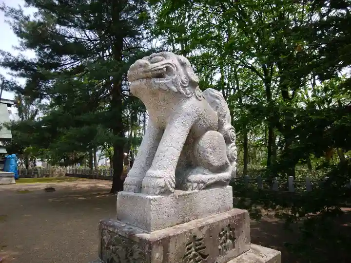 砂川神社の狛犬
