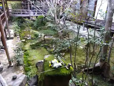 安楽寺の庭園