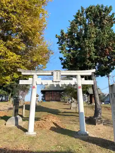 西大輪神社の鳥居