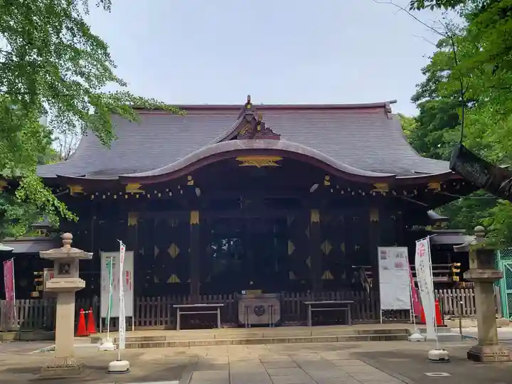 渋谷氷川神社の本殿・本堂