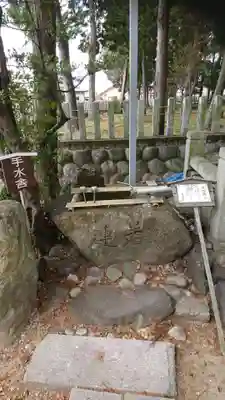 山那神社の手水舎