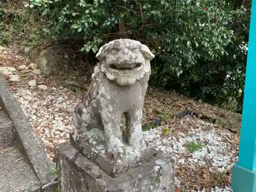 瀧口神社の狛犬