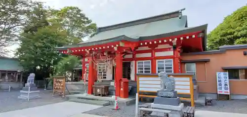 鹿島御児神社の本殿