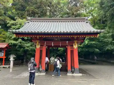 鶴岡八幡宮の手水舎