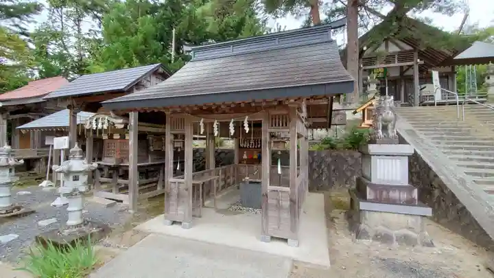 御嶽山御嶽神明社の手水舎