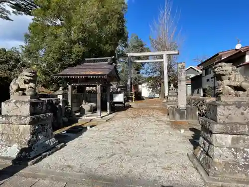 石背國造神社の鳥居