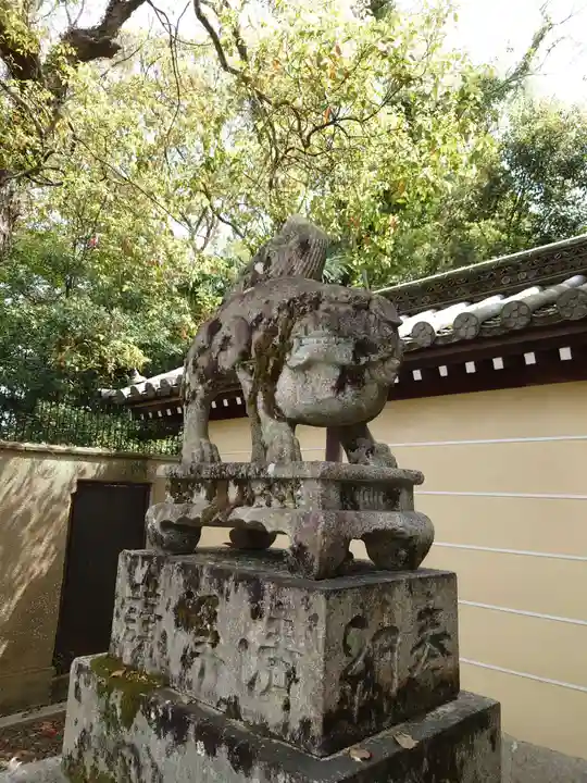 北野天満宮の狛犬