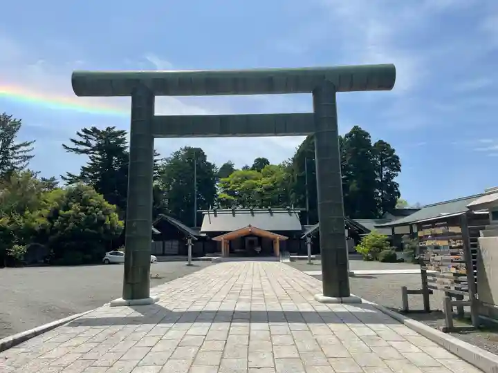 石川護國神社の鳥居
