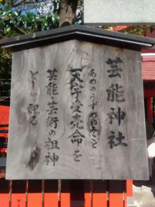 芸能神社(京都府)