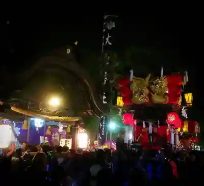 大浦神社のお祭り