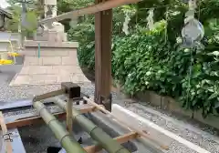 白山神社の手水