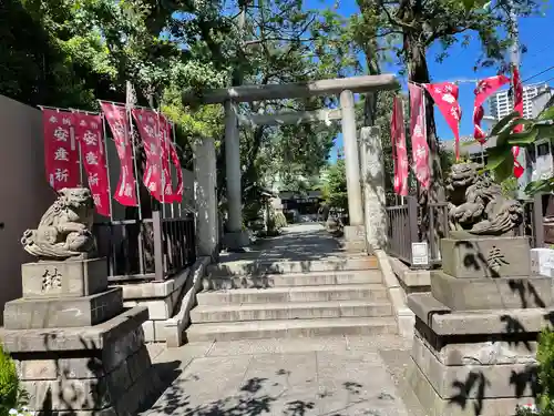 下神明天祖神社の鳥居