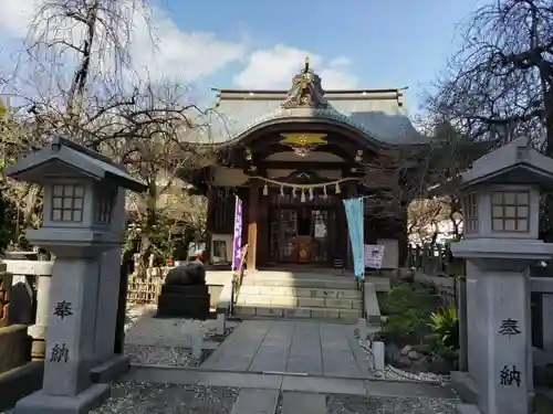 牛天神北野神社の本殿・本堂