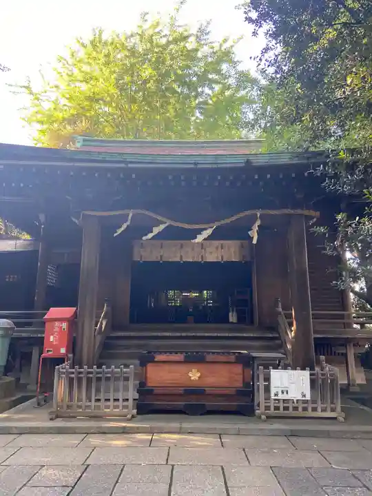 諏方神社の本殿・本堂