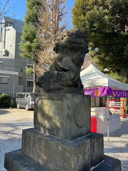 蛇窪神社の狛犬