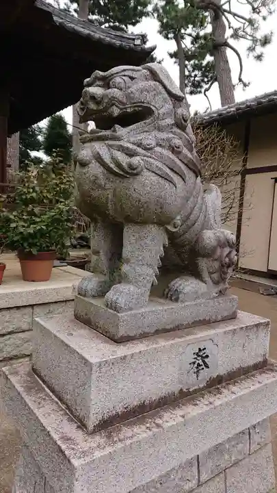 東玉川神社の狛犬