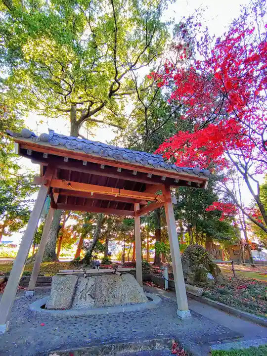 神明社(上祖父江)の手水舎