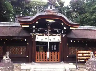 梅宮大社の本殿・本堂