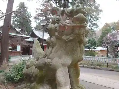 廣幡八幡宮の狛犬