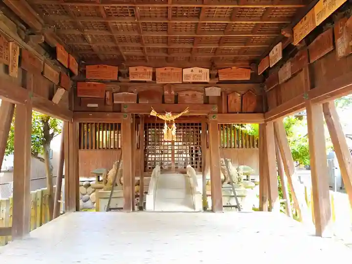 八劔社(安松八劔社)の本殿・本堂