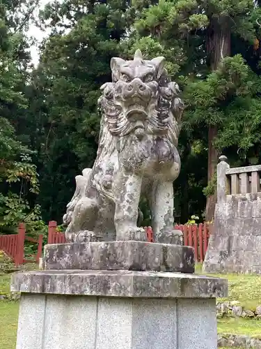 岩木山神社の狛犬